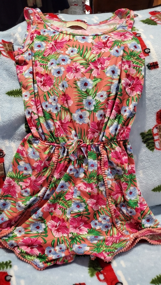 💟Girls Bobbie Brooks Flower Romper